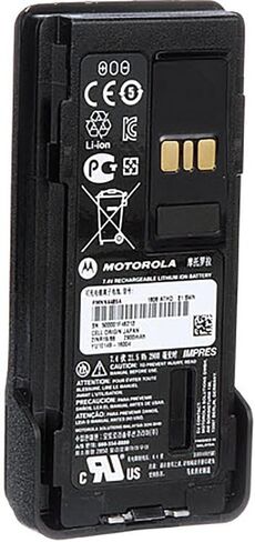 Motorola PMNN4489 PMNN4489B IMPRES 2900mAh TIA UL Battery - XPR 7000e Series Radio Intrinsically-Safe Li-Ion, IP68, IMPRES with Belt Clip in Saudi Arabia