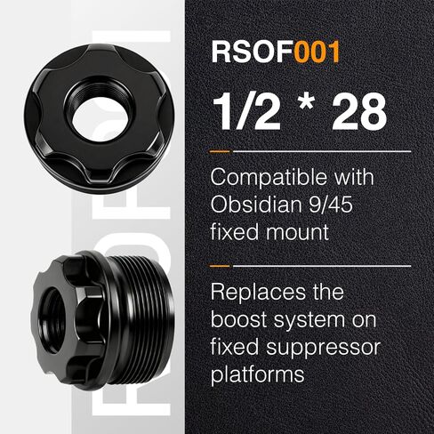 KPY RSOF001 Fixed Mount 1/2x28 Compatible with Obsidian 45/9 in Saudi Arabia