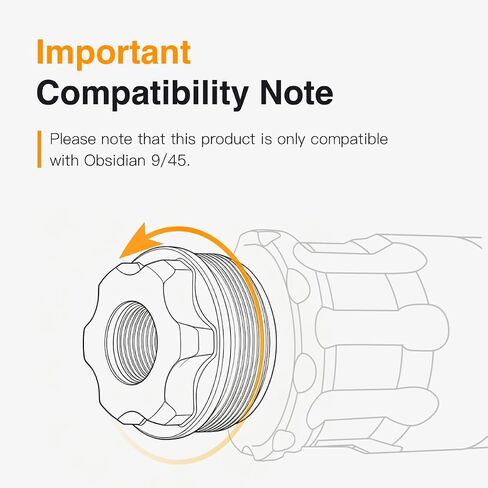KPY RSOF001 Fixed Mount 1/2x28 Compatible with Obsidian 45/9 in Saudi Arabia