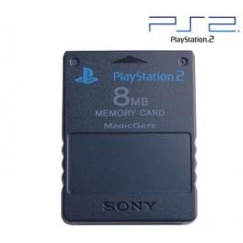 بطاقة ذاكرة Ps2 Sony الجديدة بسعة 8 ميجابايت ومعدل نقل بيانات عالي يعمل مع برنامج تنسيق Playstation 2 فقط in Saudi Arabia