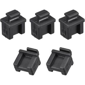 SFP Port Silicone Dust Caps 30 Pack Anti Dust Plug Black 14x12x17mm in Saudi Arabia