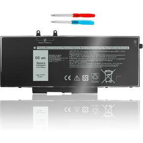 New 68Wh 3HWPP 03HWPP Battery for Dell inspiron 15 7000 7506 7706 2-in-1 in Kuwait