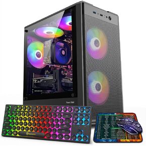 Prebuilt Gaming PC Desktop, Intel Core i5 up to 3.6GHz, R7 350 4G GDDR5 in Saudi Arabia