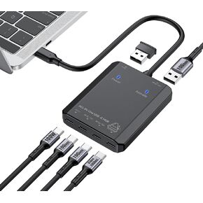 10Gbps USB C Video Output Hub, 6-in-1 USB C Multiport Adapter, 4K 60Hz in Kuwait