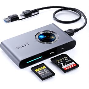 llano CFexpress Type A/SD 4.0 Card Reader, USB 3.1 Gen 2 (10Gbps) 2 in 1 in Saudi Arabia