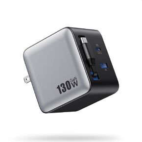 150W USB C Charger Block,GaN III Compact Foldable Wall Charger 3 Port Fast Charging Station,PD QC PPS Portable USB C Hub 100W Laptop Adapter for MacBook Pro/Air,iPad,iPhone 17/Pro,Galaxy S24,Dell etc in Saudi Arabia