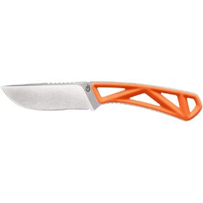 Gerber EXO-MOD Drop Point Fixed Blade Hunting Knife with Sheath, Orange in Saudi Arabia