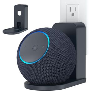 HomeMount Wall Mount for Dot Max & Nest Mini, Plug-in (White, 1 Mount) in Kuwait