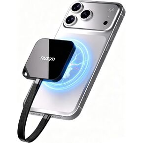 1TB Magnetic Portable SSD, Up to 2000MB/s, USB-C, USB 3.2 Gen 2x2, Aluminum+Glass Housing, Supports iPhone ProRes HDR Recording, Compatible with Tablets, Computers, Smartphones, PC - Black in Saudi Arabia
