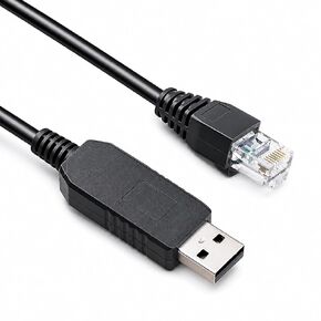 USB to 10 Pin RJ50 or 8 Pin RJ45 RS232 Serial Cable for SMX/SMT/SMC Series UPS APC Smart-UPS 5G/4.5G (6ft) in Saudi Arabia