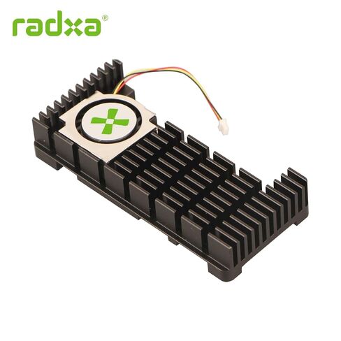 Radxa Heatsink 6530B with Fan for Cubie A7Z, Cooling Solution in Saudi Arabia