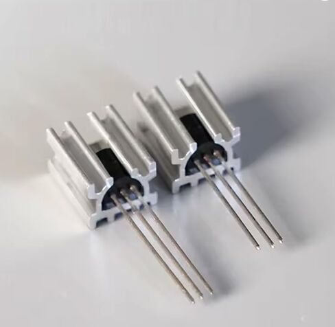 Easycargo TO-92 Heatsink, Aluminum Heat Sink for Transistors, 8.4x6.8x10mm in Saudi Arabia