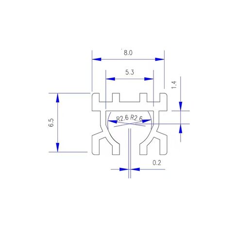 Easycargo TO-92 Heatsink, Aluminum Heat Sink for Transistors, 8.4x6.8x10mm in Saudi Arabia