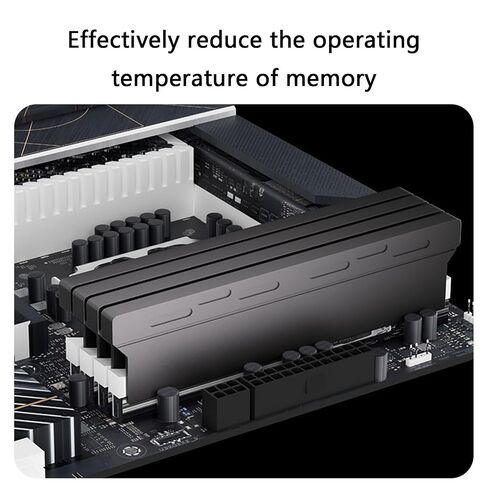 Memory Heat Sink 140x35x9mm Aluminum Cooling Heatsink for Ddr5 Ddr4 Ddr3 Pc Computer Water Easy Installation Desktop Memory Heatsink in Saudi Arabia