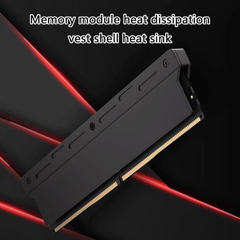 Memory Heat Sink 140x35x9mm Aluminum Cooling Heatsink for Ddr5 Ddr4 Ddr3 Pc Computer Water Easy Installation Desktop Memory Heatsink in Saudi Arabia