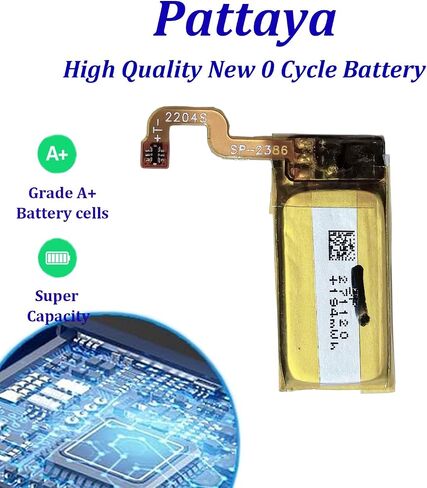 Pattaya LSS271120P Battery Replacement for Fitbi t Luxe Fitness Smartwatch FB422 in Saudi Arabia