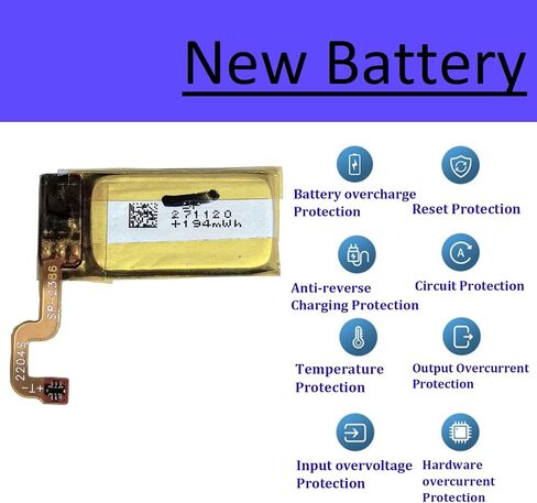 Pattaya LSS271120P Battery Replacement for Fitbi t Luxe Fitness Smartwatch FB422 in Saudi Arabia