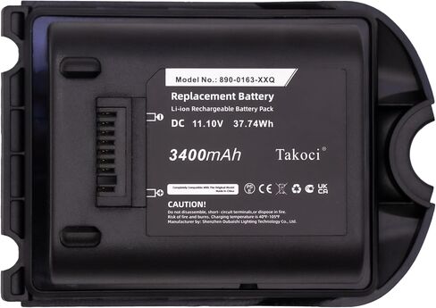 بطارية ليثيوم أيون TSC3 Ranger 3 بقدرة 11.1 فولت و3400 مللي أمبير في الساعة متوافقة مع 890-0163 890-0163-XXQ 990652-004756 in Saudi Arabia