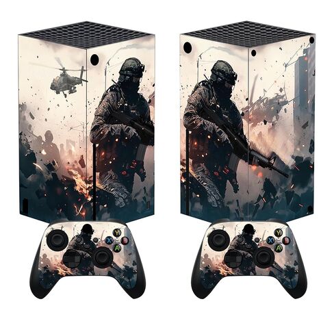 جلود الفينيل المخصصة من PlayVital Solitary Vanguard لوحدة التحكم اللاسلكية Xbox Core، ملصقات غطاء لاصقة لوحدة تحكم Xbox Series X in Saudi Arabia