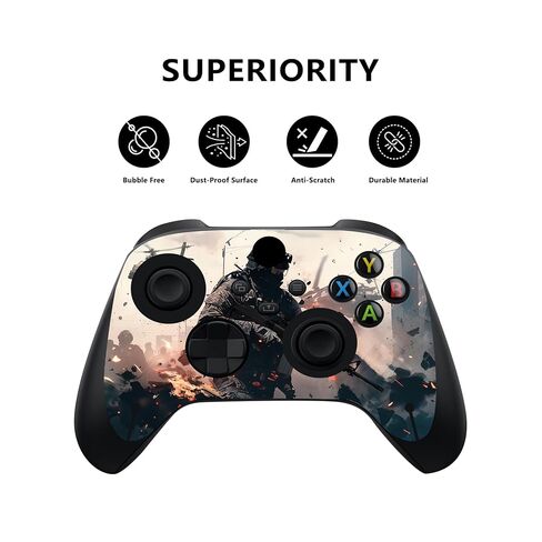 جلود الفينيل المخصصة من PlayVital Solitary Vanguard لوحدة التحكم اللاسلكية Xbox Core، ملصقات غطاء لاصقة لوحدة تحكم Xbox Series X in Saudi Arabia