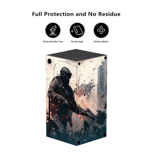 جلود الفينيل المخصصة من PlayVital Solitary Vanguard لوحدة التحكم اللاسلكية Xbox Core، ملصقات غطاء لاصقة لوحدة تحكم Xbox Series X in Saudi Arabia