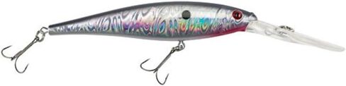 Berkley Flicker Minnow Fishing Lure, Slick Mouse, 1/3 oz, 3 1/2in | 9cm Crankbaits, Realistic Minnow Profile, Sharp Dive Curve Gets to Fish Quickly, Equipped with Fusion19 Hook in Saudi Arabia