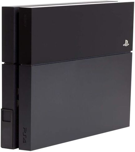 HIDEit Mounts 4 Wall Mount for Original PS4 - Patented in 2016, Made in USA - Black Steel Wall Mount for PS4 Original to Safely Store PS4 Console Near or Behind TV in Saudi Arabia