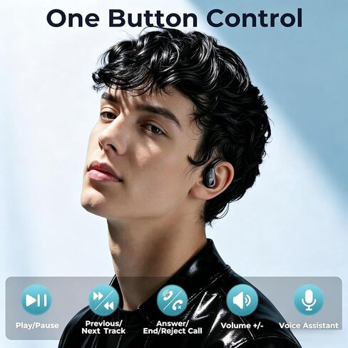 occiam Active Noise Cancelling Earbuds Wireless Bluetooth Headphones in Saudi Arabia
