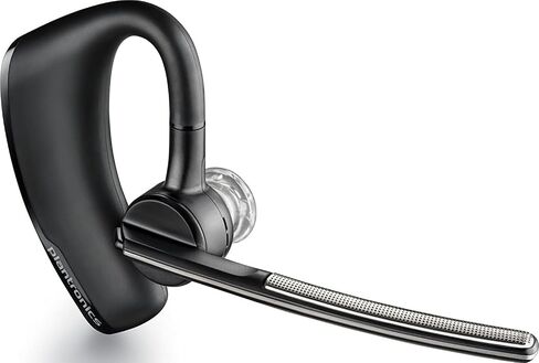سماعة الرأس اللاسلكية Poly Voyager Legend (Plantronics) - بلوتوث أحادية الأذن مع ميكروفون لإلغاء الضوضاء - التحكم الصوتي - أزرار كتم الصوت ومستوى الصوت - تصميم مريح - الاتصال بالهاتف المحمول/الكمبيوتر اللوحي عبر البلوتوث -FFP in Saudi Arabia