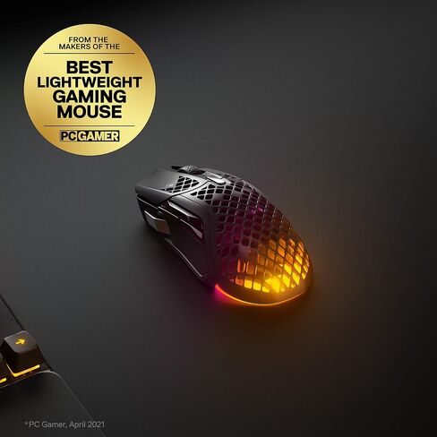 SteelSeries Aerox 5 Wireless Gaming Mouse (Black) (Renewed) in Saudi Arabia