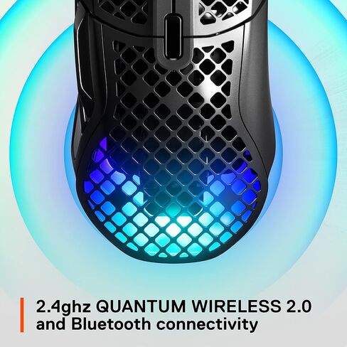 SteelSeries Aerox 5 Wireless Gaming Mouse (Black) (Renewed) in Saudi Arabia