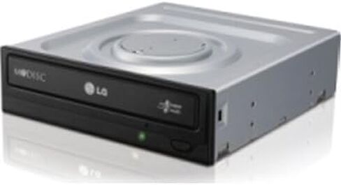 LG Electronics 24X SATA Super-Multi DVD Internal Rewriter with M-Disc Support (Black) GH24NS95B in Saudi Arabia