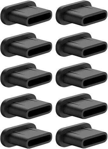 120Pcs Silicone Type C Dust Plug Cover for Charging Port Protector Stopper Cap in Saudi Arabia