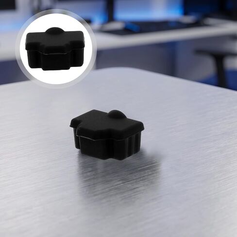 Toyvian 100pcs Silicone Ethernet Jack Dust Stopper for Desktop Computers and Ethernet Jacks, Soft Surface Tight Grip and Dust Protection, it Maintenance and Home Use in Saudi Arabia