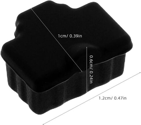 Generic 100pcs Silicone Ethernet Port Dust Cover Caps for Network Ports and Ethernet Jacks, Soft Reusable Rj45 Anti-dust Plugs Tight Grip for Home Network Upgrades and Computer Protection in Saudi Arabia