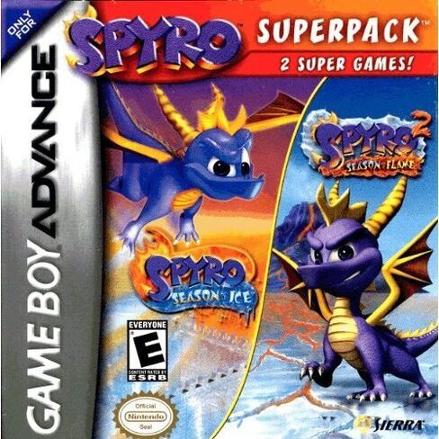 Spyro SuperPack: Spyro Season of Ice & Spyro 2 Season of Flame (Game Boy Advance) in Saudi Arabia