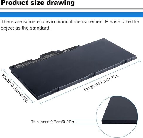 ASUNCELL CS03XL Battery for HP Elitebook 840 850 755 745 G3 G4 ZBook 15u G3 G4 Series 46Wh in Saudi Arabia