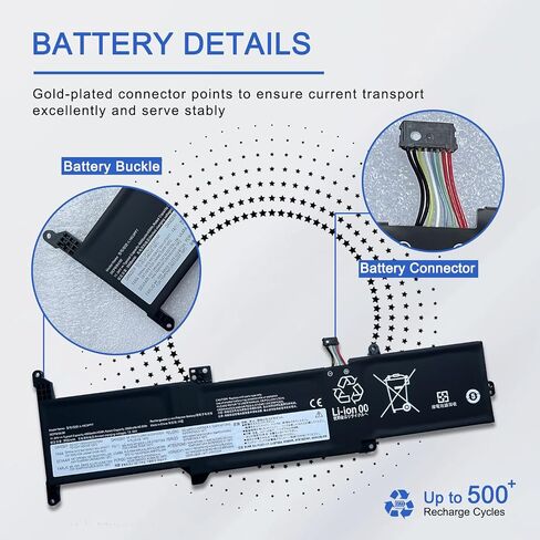 JOTACT L19C3PF7 L19D3PF5 L19L3PF5 Laptop Battery Compatible with Lenovo IdeaPad 3-14ADA05 3-14ARE05 3-14IIL05 3-14IML05 3-15ARE05 3-15IIL05 3-15IML05 Series Notebook 5B10X02599 5B10X02602 5B10X02607 in Saudi Arabia