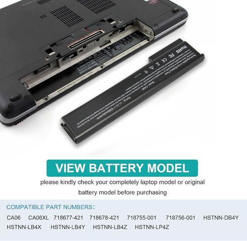 TREE.NB CA06 CA06XL Battery for HP ProBook 640 645 650 655 G0 G1, fits Hp Spare 718677-421 718678-421 718755-001 718756-001 HSTNN-DB4Y HSTNN-LB4X HSTNN-LB4Y HSTNN-LB4Z HSTNN-LP4Z in Saudi Arabia