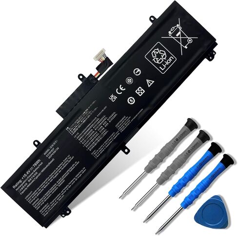 بطارية كمبيوتر محمول 51Wh 7WNW1 متوافقة مع Dell Latitude 5424 5420 7424 Rugged Extreme P85G P86G P137G001 P137G002 P85G001 P86G001 Series DMF8C 0DMF8C GK3D3 07WNW1 11.4V 4342mAh in Saudi Arabia