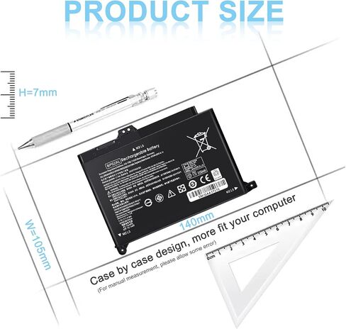 TSKYBEAR BP02XL 849909-850 Battery Compatible with HP Pavilion Laptop 15-AU 15-AW Series 15-AU057CL 15-AU030WM 15-AU063NR 15-AU123CL 15-AW002LA 15-AW053NR 15-AU091NR 15-AU023CL BPO2XL TPN-Q172 in Saudi Arabia