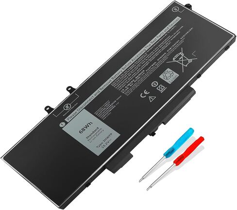 New 68Wh 3HWPP 03HWPP Battery for Dell inspiron 15 7000 7506 7706 2-in-1 in Saudi Arabia