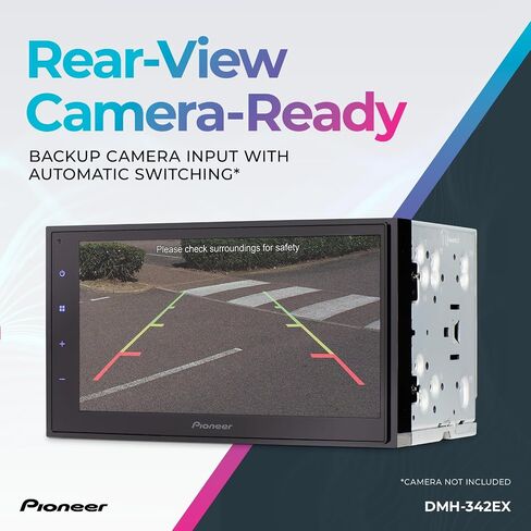 Pioneer DMH-342EX 6.8" Capacitive Touchscreen Double Din Car Stereo in Saudi Arabia