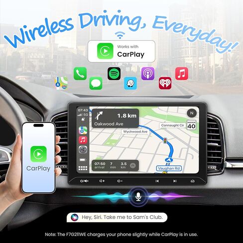 ATOTO F7WE 10.1" QLED Double DIN Car Stereo,Wireless CarPlay & Android Auto in Saudi Arabia