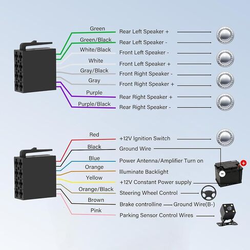 6.9" Single Din Radio Support Wireless Apple Carplay & Android Auto in Saudi Arabia