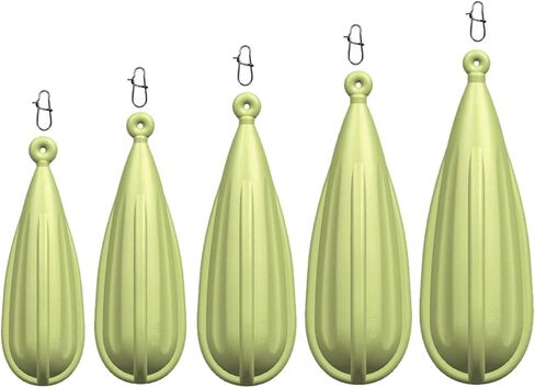 5/6pcs Soft PVC Baits Casting Plug Wear Compact Kids Casting Plug Different Weights Tool Easy to Use Different Weights Tools in Saudi Arabia