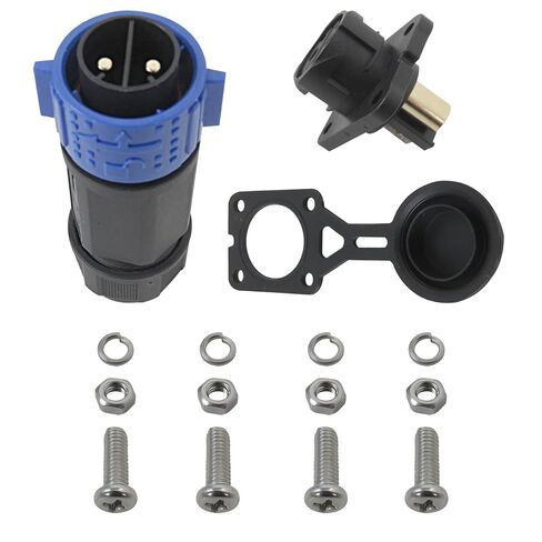 Trolling Motor Plug Receptacle Set, 12V/24V/ 36V/48V Plug for Trolling Motor, Electric Down Riggers, Deep Drop Electric Fishing Reels and DC Powered Connector in Saudi Arabia