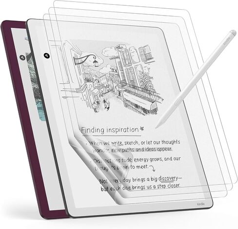 MoKo 3 Pack Paperfeel Screen Protector for 11" Kindle Scribe Colorsoft 2026 in Saudi Arabia