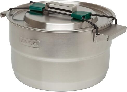 Stanley Adventure Full Kitchen Basecamp Camping Cook Set - 11 Piece, Pot With Vented Lid - Cookware for Backpacking, Hiking and Camping in Saudi Arabia