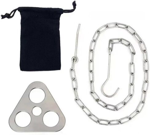 Campfire Tripod,Campfire Cooking Equipment,Dutch Oven Accessories,Silver in Saudi Arabia